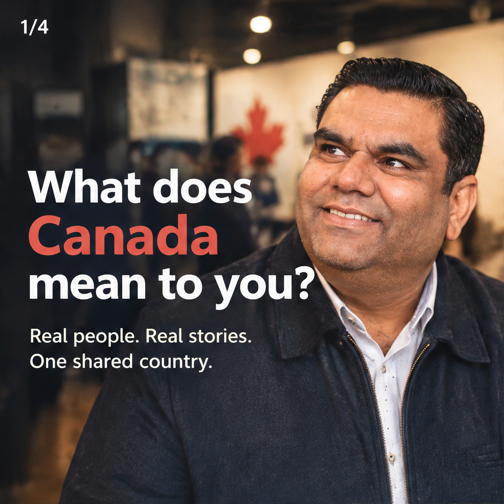 Interactive Exhibition, What does Canada Mean to You?